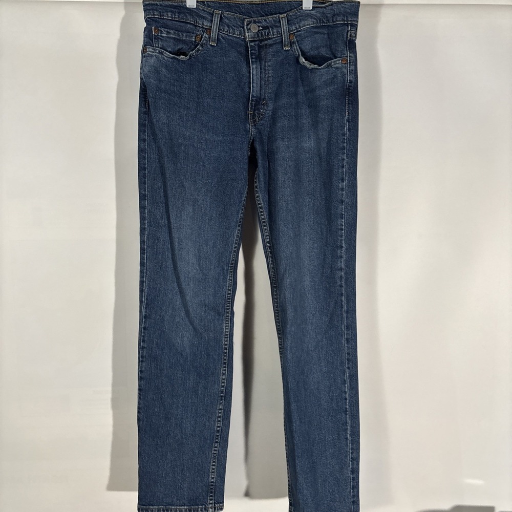 Levis 511 Jeans Men's 33x32 Dark Wash Slim Stretch Denim 5-Pocket 04511-4534 Vtg